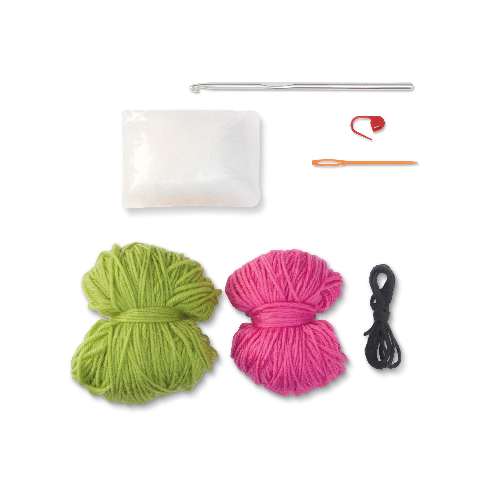 Summer Kawaii Hanging Plant Crochet Kit by Loops & Threads®